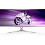 Philips Evnia 49M2C8900 Ultrawide QD-OLED HDR Curved Gaming Monitor 48.9" 5120x1440 240Hz With Response Time 0.03ms GTG White