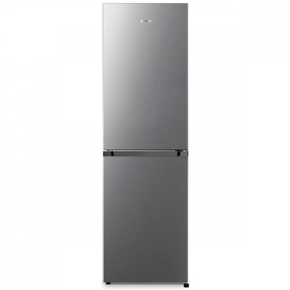 916356_1889268.jpeg Gorenje Fridge-Freezer 256lt NoFrost H182.4xW55xD57cm Inox NRK418ECS4 - Image 1