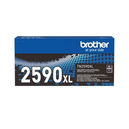 Brother TN-2590XL Γνήσιο Toner Laser Εκτυπωτή Μαύρο 3000 Σελίδων TN-2590XL