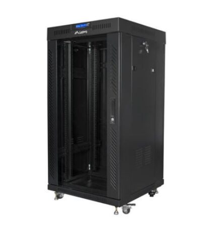 Lanberg Floor Rack Cabinet 22U Black FF01-6622-12BL