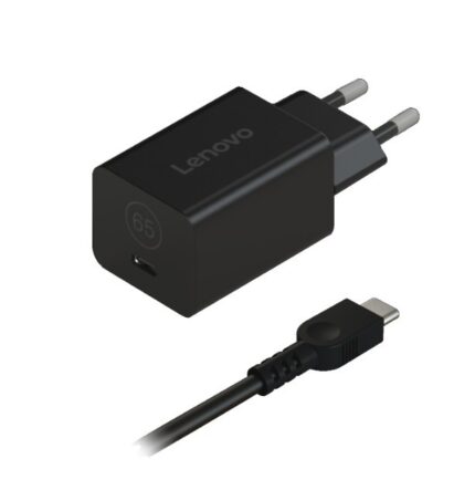 Lenovo USB-C Laptop Charger 65W 5V 1.5A with Detachable Power Cable