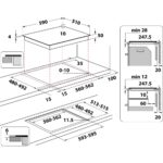 Whirlpool Induction Cooktop Autonomous 59x51εκ. Beige - Image 8