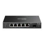 TP-LINK SG2206MP Managed L2 PoE+ Switch with 6 Gigabit (1Gbps) Ethernet Ports and 6 SFP Ports