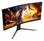 AOC CU34G4 Ultrawide VA HDR Curved Monitor 34" QHD 3440x1440 180Hz with Response Time 1ms GTG - Image 7