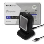 Qoltec Presentation Scanner Wired with 2D and QR Barcode Reading Capability - Image 3