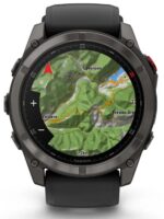 Garmin Fenix 8 Pro Titanium 51mm Waterproof Smartwatch with eSIM and Heart Rate Monitor (Carbon Gray DLC Titanium with Black) - Image 5