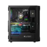Logic PORTOS ARGB MINIDI USB 3.0 Case Black - Image 8