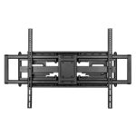 Uchwyt do TV ekonomiczny obrotowy 60-120" 120kg Czarny          Maclean MC-482 - Image 2