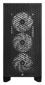 Corsair 3000D Airflow TG RGB Gaming Midi Tower Computer Case with Side Window Black - Image 5
