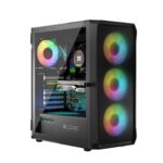 Logic PORTOS ARGB MINIDI USB 3.0 Case Black - Image 15