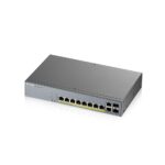 Zyxel GS1350-12HP Managed L2 PoE+ Switch with 10 Gigabit (1Gbps) Ethernet Ports and 2 SFP Ports - Image 2