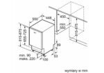 Bosch Fully Integrated Dishwasher for 10 Place Settings W44.8xH81.5cm - Image 3