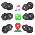FREEDCONN T-MAX S V4 PRO SINGLE motorcycle intercom Black - Image 4