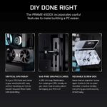 Corsair Frame 4500X LX-R RGB Gaming Midi Tower Computer Case with Side Window Black - Image 9