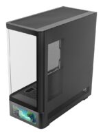 Mars Gaming MC-LCDPRO Gaming Midi Tower Computer Case with Side Window Black - Image 3