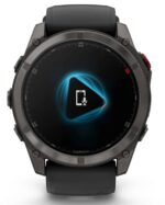Garmin Fenix 8 Pro Titanium 51mm Waterproof Smartwatch with eSIM and Heart Rate Monitor (Carbon Gray DLC Titanium with Black) - Image 8