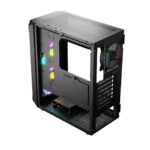 Logic PORTOS ARGB MINIDI USB 3.0 Case Black - Image 6