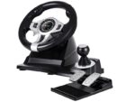Tracer Roadster Steering Wheel with Shifter and Pedals for PC / PS3 / PS4 / XBOX One with 270° Rotation - Image 4
