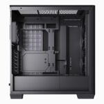 APNX C1 Gaming Midi Tower Computer Case with Side Window and RGB Lighting Black - Image 5