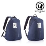 XD Design Bobby Soft Backpack Backpack for 15.6" Laptop Blue - Image 5