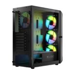 Logic PORTOS ARGB MINIDI USB 3.0 Case Black - Image 16