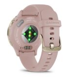 Garmin Venu 3S Stainless Steel 41mm Waterproof Smartwatch with Heart Rate Monitor (Soft Gold Stainless Steel Bezel with Dust Rose Case and Silicone Band) - Image 6
