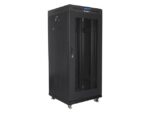 Lanberg Floor Rack Cabinet 27U 60x60cm Black FF01-6627-23BL - Image 3