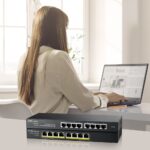 Zyxel GS1915-8EP Managed L2 Switch with 8 Gigabit (1Gbps) Ethernet Ports - Image 3