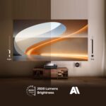Hisense PT1 Projector DLP (DMD) with Wi-Fi and Built-in Speakers Black - Image 6