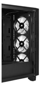 Corsair 3000D Airflow TG RGB Gaming Midi Tower Computer Case with Side Window Black - Image 10