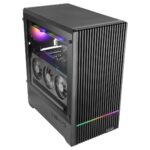 Tacens Mcquantum Gaming Midi Tower Κουτί Υπολογιστή με Πλαϊνό Παράθυρο Μαύρο - Image 4